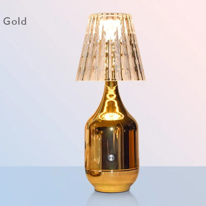 Lampe de Chevet en Cristal Tactile Rechargeable