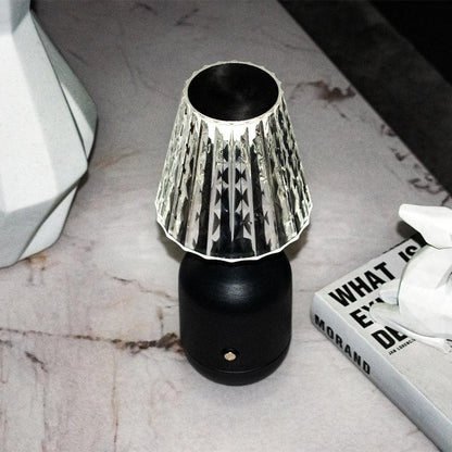 Lampe de Chevet en Cristal Tactile Rechargeable