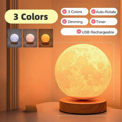 Lampe Lune 3D – Ambiance Lunaire pour Votre Intérieur