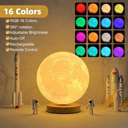 Lampe Lune 3D – Ambiance Lunaire pour Votre Intérieur