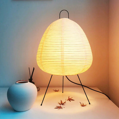 Lampe en Papier Japonaise – Style Zen et Lumière Douce