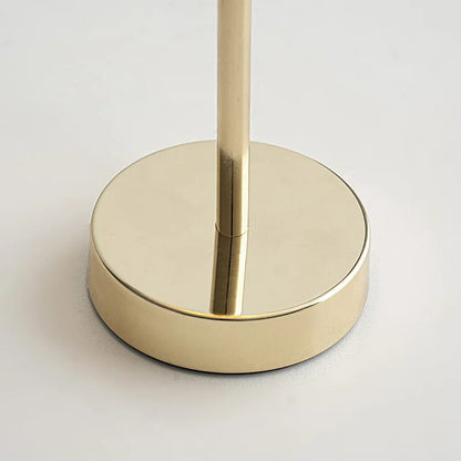 Lampe de Chevet en Plumes avec Pied en Métal