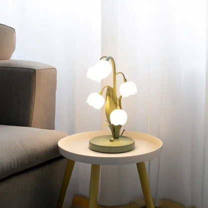 Lampe de Chevet Fleur à Interrupteur Magnétique