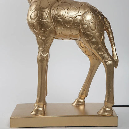 Lampe Girafe en Résine – Déco Animale Élégante