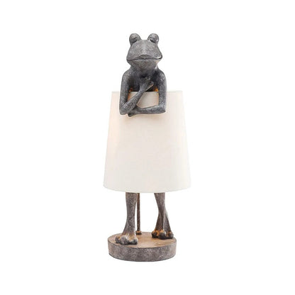 Lampe de Chevet Grenouille en Résine et Tissu
