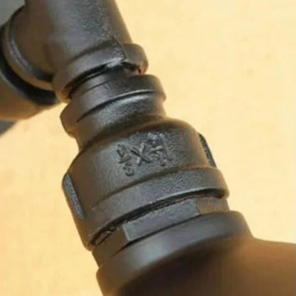 Lampe de Chevet Industrielle en Métal Cuivré