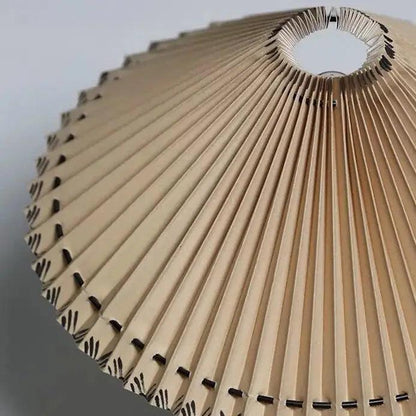 Lampe Japonaise sur Pied en Bois et Tissu
