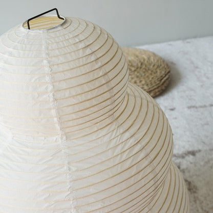 Lampe Japonaise en Papier de Riz – Structure Métal