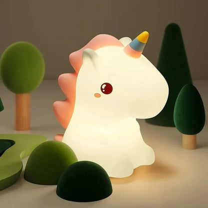 Veilleuse Licorne LED 7 Couleurs avec Télécommande