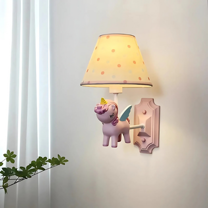 Lampe de chevet licorne pour chambre d'enfant