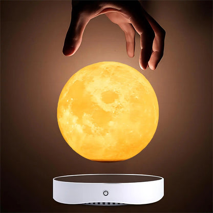 Lampe Lune Lévitation Magnétique – Décoration Lumineuse