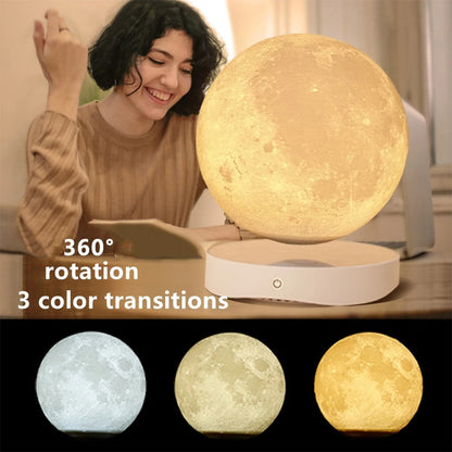 Lampe Lune Lévitation Magnétique – Décoration Lumineuse