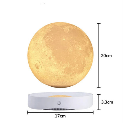 Lampe Lune Lévitation Magnétique – Décoration Lumineuse