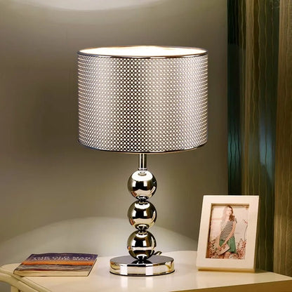 Lampe de chevet moderne en métal et résine
