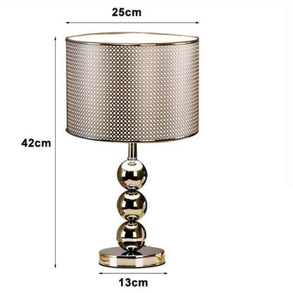 Lampe de chevet moderne en métal et résine