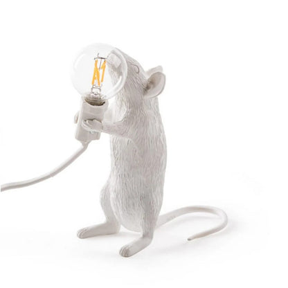 Lampe de Chevet Souris en Résine – Déco Originale