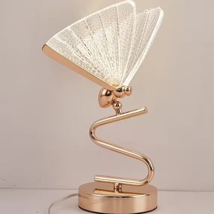 Lampe Papillon en Métal et Acrylique – Déco Lumineuse