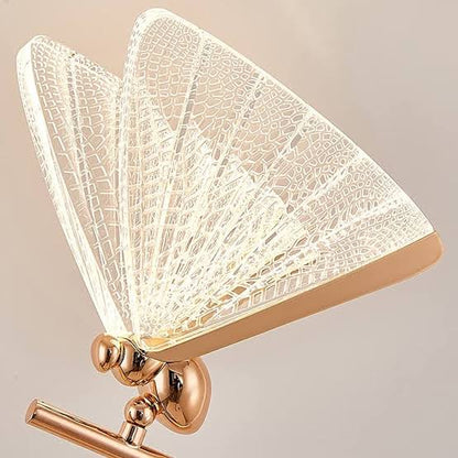Lampe Papillon en Métal et Acrylique – Déco Lumineuse