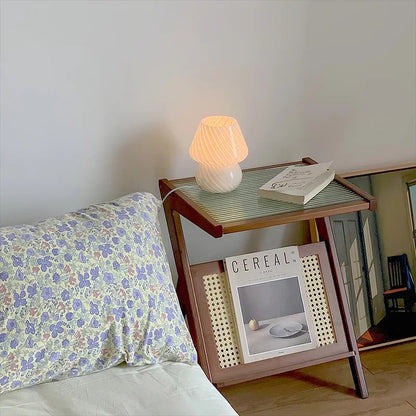 Lampe en Pâte de Verre Artisanale – H23 cm