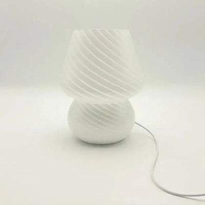 Lampe en Pâte de Verre Artisanale – H23 cm