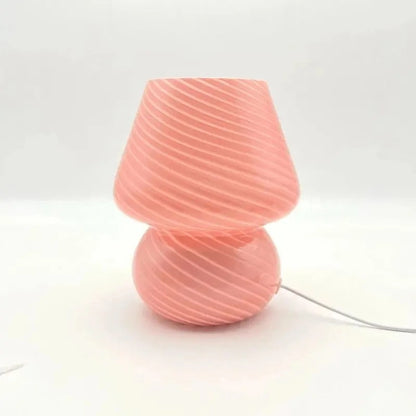 Lampe en Pâte de Verre Artisanale – H23 cm