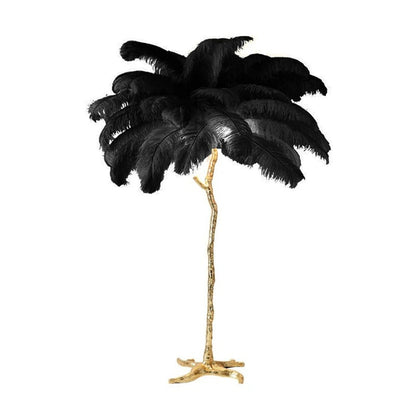 Lampe Plume d'Autruche – Décoration Luxe et Élégante