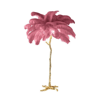 Lampe Plume d'Autruche – Décoration Luxe et Élégante