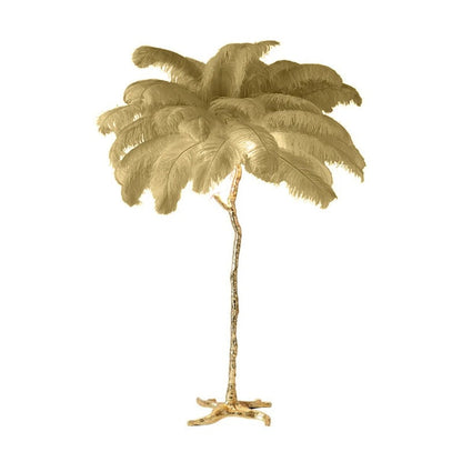 Lampe Plume d'Autruche – Décoration Luxe et Élégante