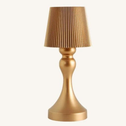 Lampe de Chevet Rechargeable Sans Fil en Métal