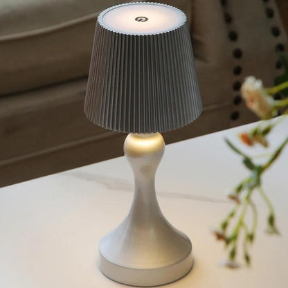 Lampe de Chevet Rechargeable Sans Fil en Métal