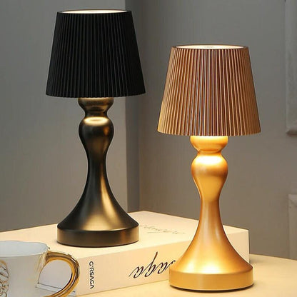 Lampe de Chevet Rechargeable Sans Fil en Métal