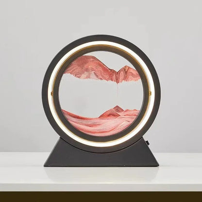 Lampe à Sable Mouvant – Art et Lumière en Mouvement