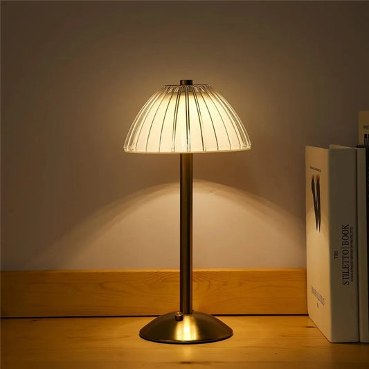 Lampe de chevet tactile rechargeable – 3 teintes