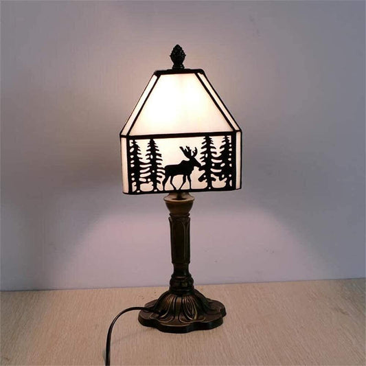 Lampe Tiffany Art Nouveau Élan – Verre et Métal