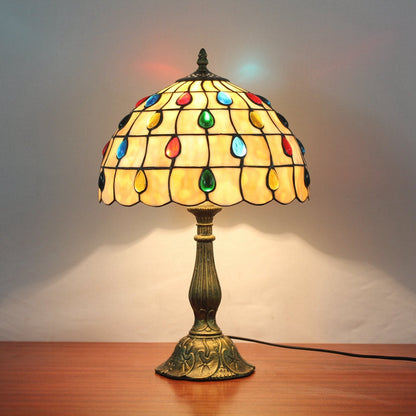 Lampe Tiffany Moderne en Verre et Métal – 46x78 cm
