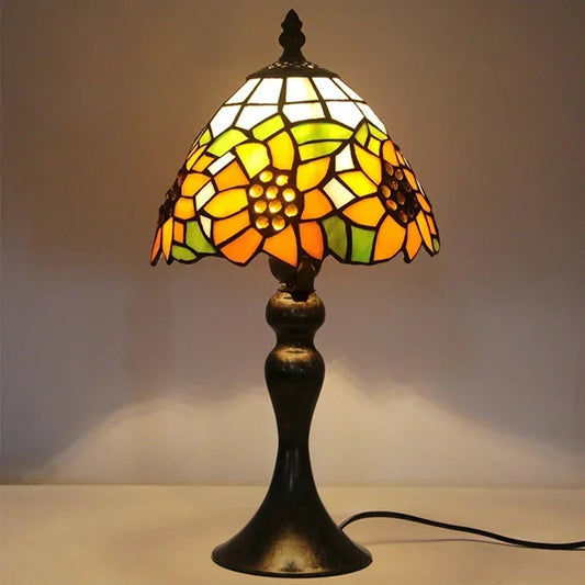 Lampe Vitrail Tiffany – Éclairage Décoratif Art Nouveau