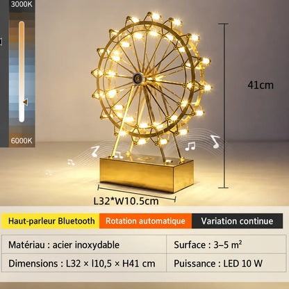 Lampe à Poser Décorative avec Éclairage Multimode