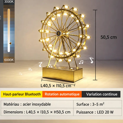 Lampe à Poser Décorative avec Éclairage Multimode