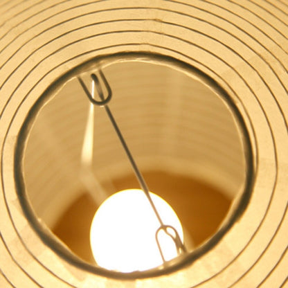 Lampe Japonaise en Papier de Riz et Métal