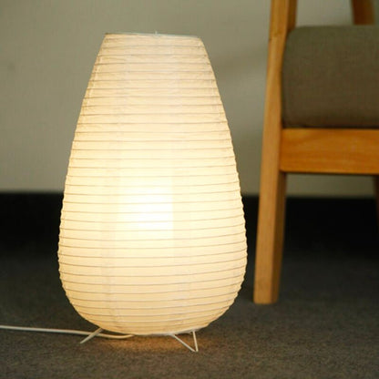 Lampe Japonaise en Papier de Riz et Métal