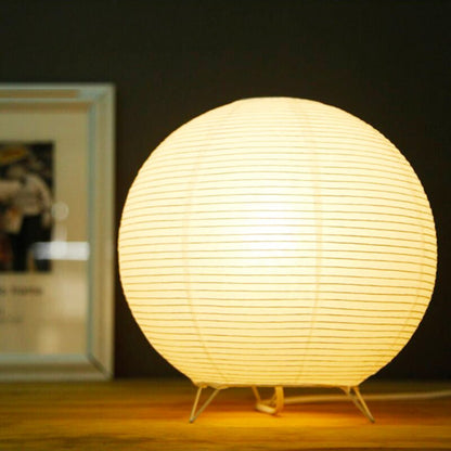 Lampe Japonaise en Papier de Riz et Métal