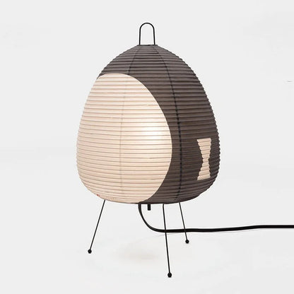 Lampe Japonaise en Papier de Riz – Lumière Douce et Zen