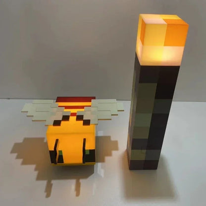 Lampes et Torches Minecraft – Collection LED pour Gamers