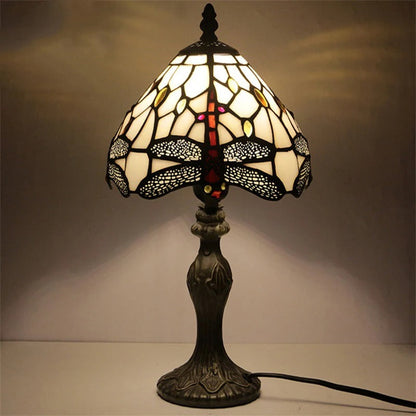Lampe Tiffany Libellule – Art Nouveau en Vitrail