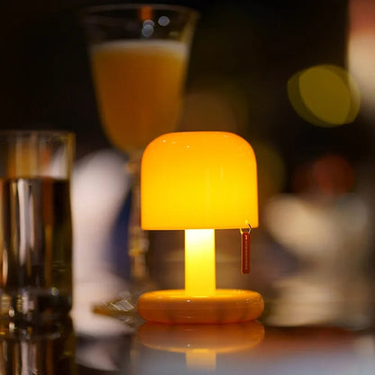 Mini Lampe de Chevet Sans Fil Rechargeable – Design Compact