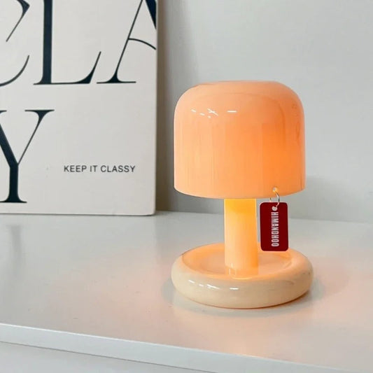 Mini Lampe de Chevet Sans Fil Rechargeable – Design Compact