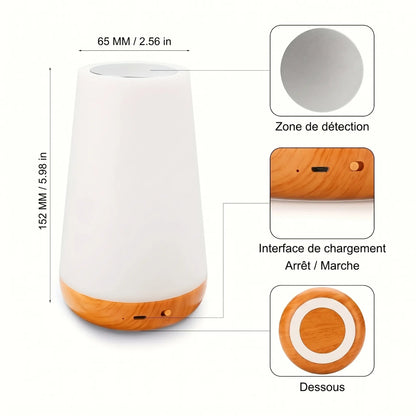 Veilleuse LED multicolore avec télécommande et minuteur