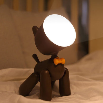 Lampe de Chevet Enfant Sans Fil Design Petit Chien