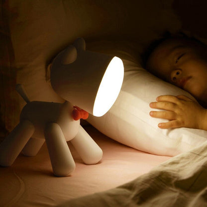 Lampe de Chevet Enfant Sans Fil Design Petit Chien