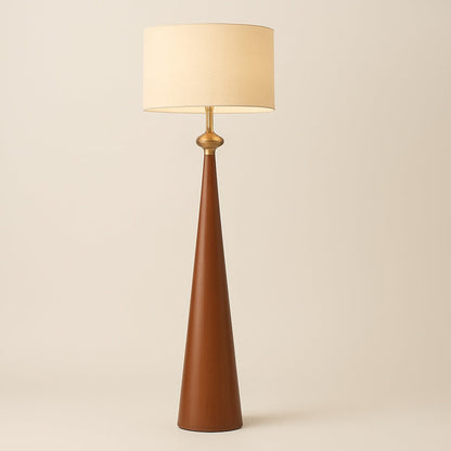 Lampadaire Design en Bois Massif – Pied de Lampe Salon